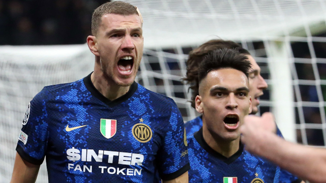Un descomunal Edin Dzeko anotó un doblete y dio el triunfo a Inter contra Shakhtar en la Champions