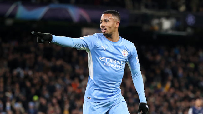 Gabriel Jesus desbarató a PSG y le dio el triunfo a Manchester City en la Champions