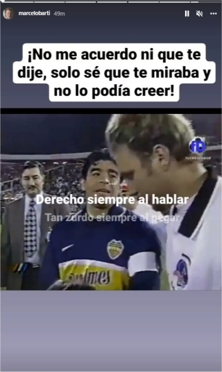 El emotivo recuerdo de Barticciotto a Maradona en un Colo Colo-Boca