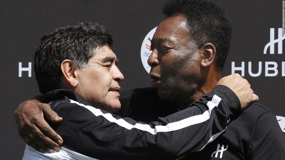 Pelé recordó a Maradona: “Un año sin Diego, amigos para siempre”