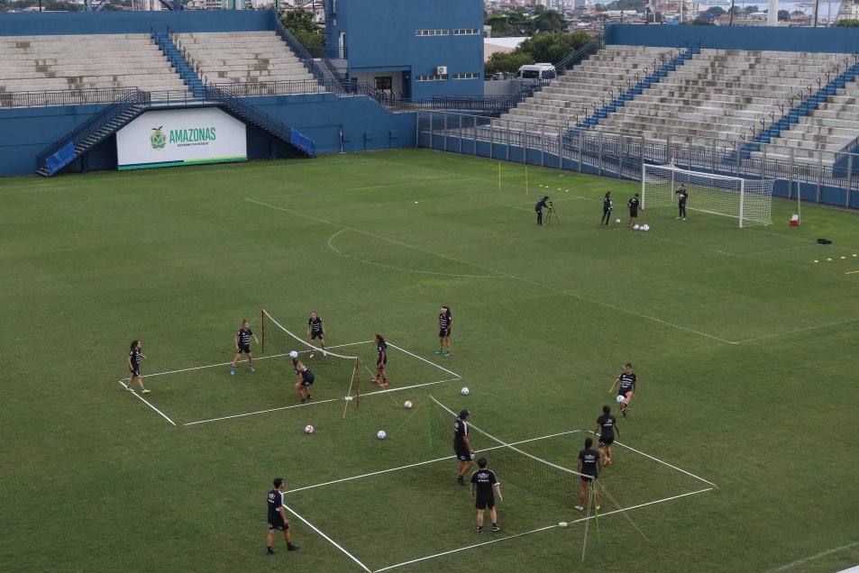 La Roja femenina cumplió con nueva práctica con miras al duelo con India en cuadrangular de Manaos