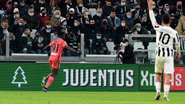 Atalanta tumbó a Juventus en Turín y sigue a la caza de los líderes en la Serie A