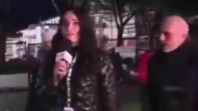 Reportera fue acosada sexualmente por un hincha tras un partido en la liga italiana