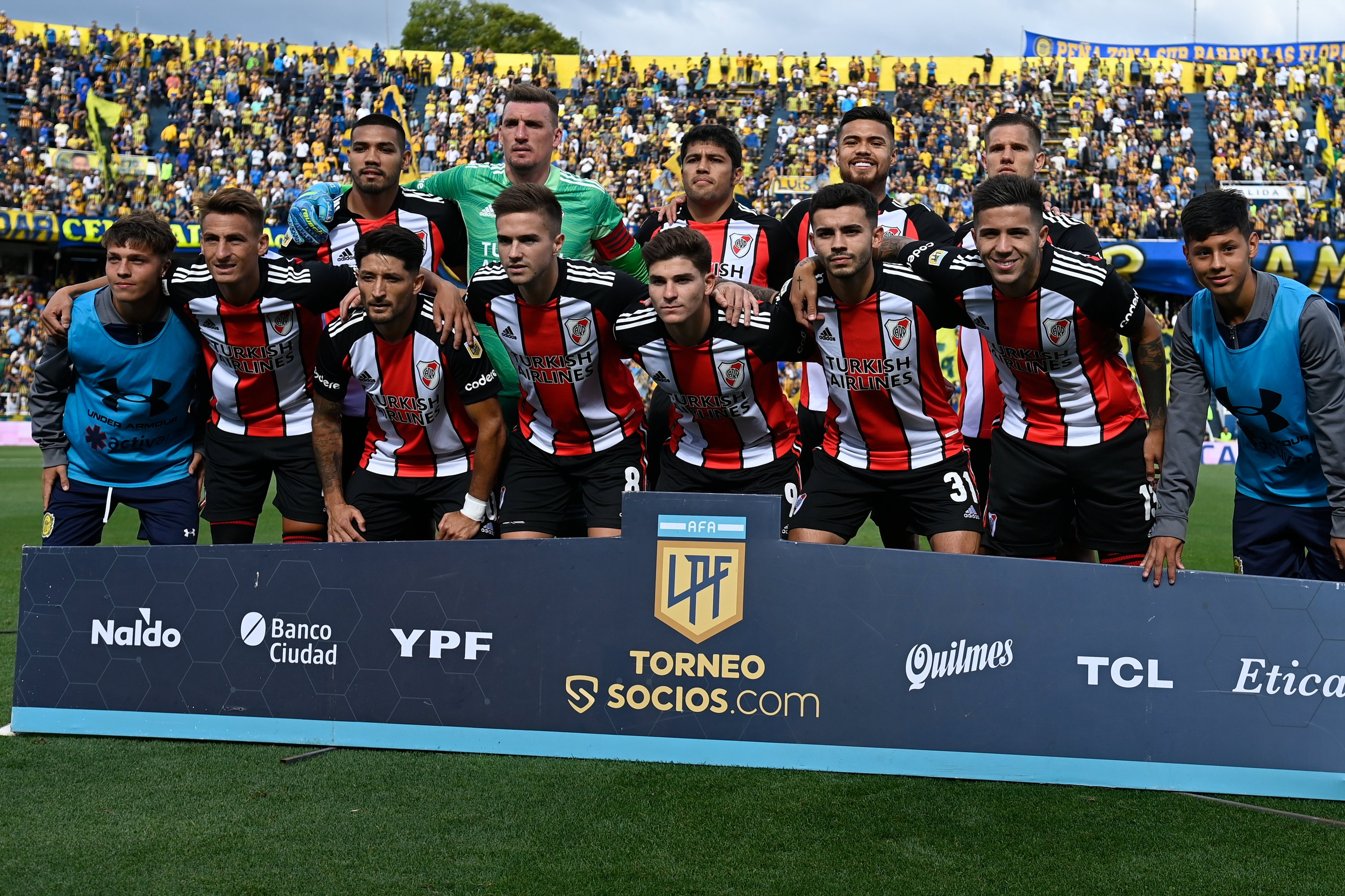El campeón River Plate contó con Paulo Díaz para empatar ante Rosario Central en un partidazo