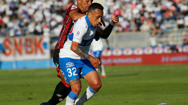 Fabián Orellana cerró su temporada con U. Católica tras sufrir una lesión muscular