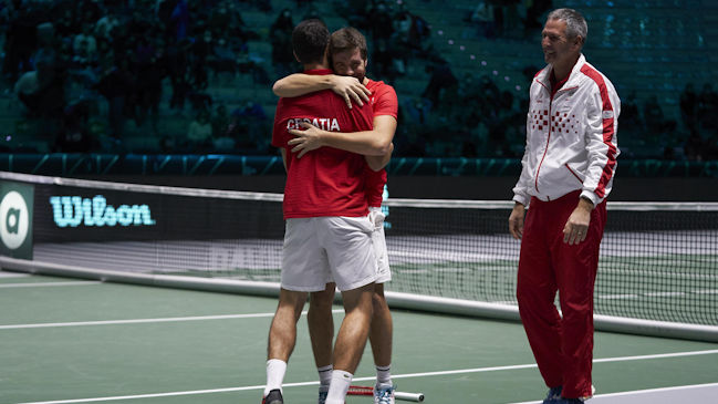 Croacia evitó la remontada de Italia y clasificó a las semifinales de la Copa Davis