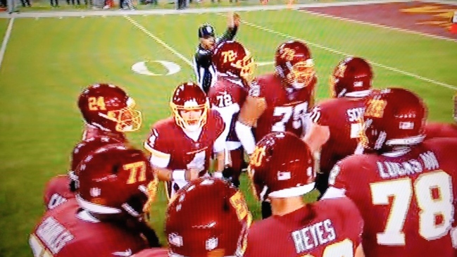 Sammis Reyes tuvo activa participación en triunfo de Washington en la NFL