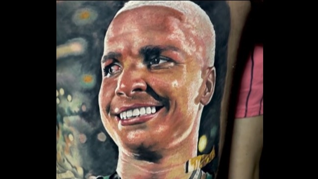 Hincha de Palmeiras alucinó con Deyverson y se tatuó su rostro tras el título de la Libertadores