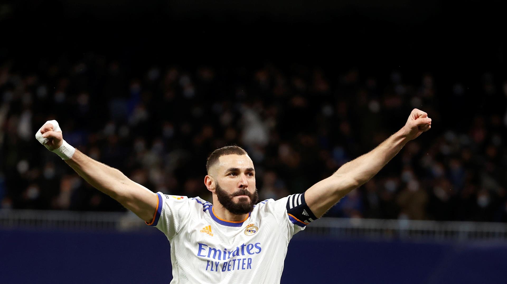 Real Madrid batió a Athletic de Bilbao y afirmó su liderato con el quinto triunfo al hilo en La Liga