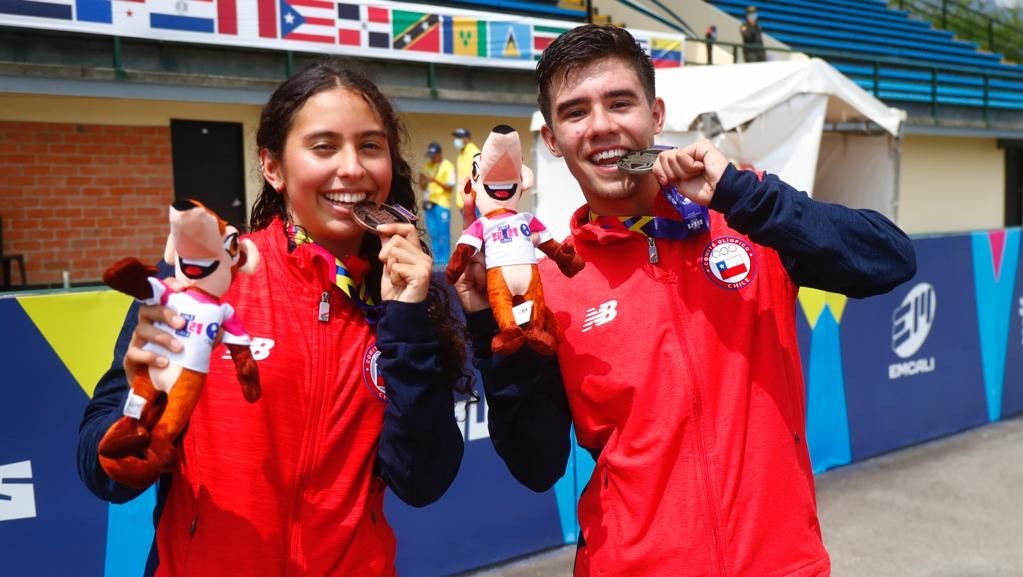 Nicolás Albornoz se colgó medalla de plata en el patinaje de velocidad de los Panamericanos Junior