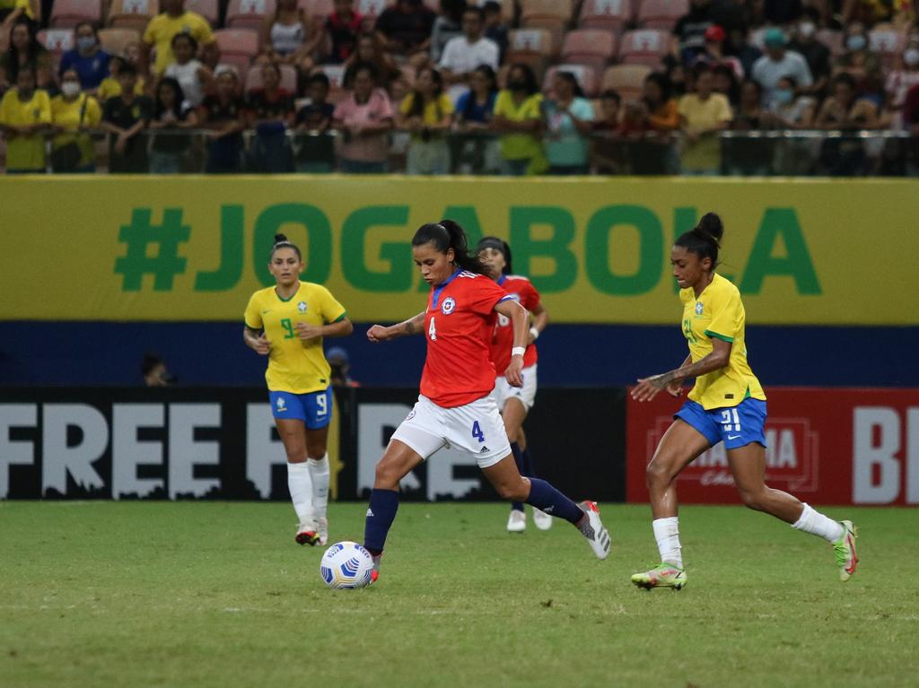La Roja femenina no pudo con Brasil en la final del cuadrangular de Manaos