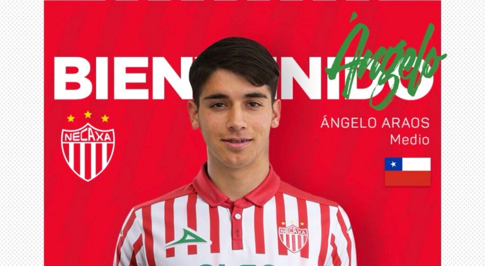 Necaxa oficializó el fichaje de Angelo Araos