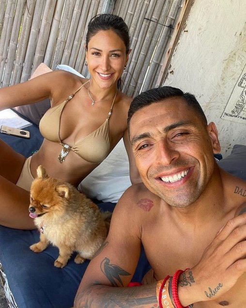 La cariñosa publicación de Gonzalo Jara junto a su pareja