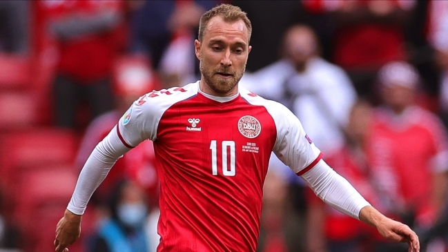 Christian Eriksen volvió a entrenar tras colapso en la Eurocopa