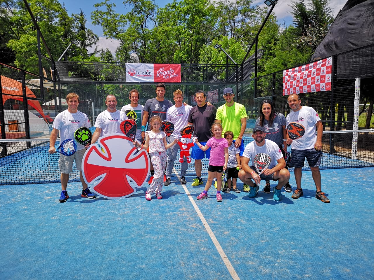 La Padeltón congrega a más de 280 jugadores en su versión 2021 y se alista para ayudar a la Teletón