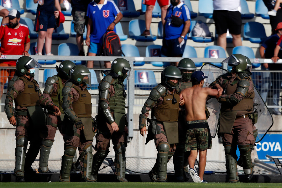 Con alto contingente policial: El plan de seguridad que preparan en Rancagua para el duelo de la U