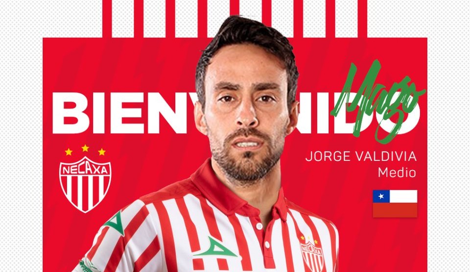 Necaxa oficializó el fichaje de Jorge Valdivia