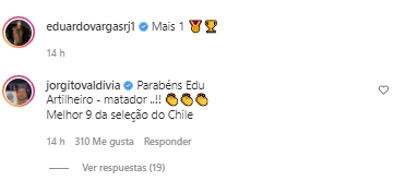 Jorge Valdivia a Eduardo Vargas: El mejor 9 de la selección chilena