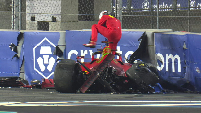 Charles Leclerc protagonizó impactante choque en la Fórmula 1 y salió ileso