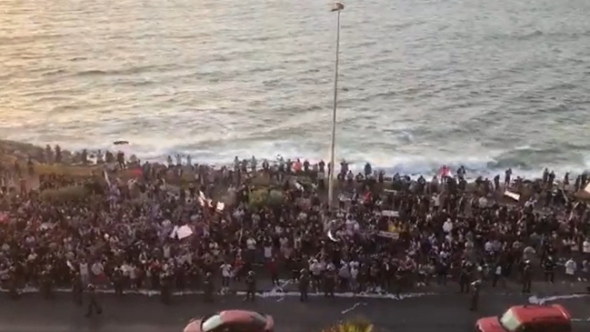 El multitudinario arengazo de los hinchas de Colo Colo en la previa del duelo contra Antofagasta