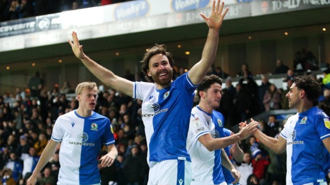 Ben Brereton le dio el triunfo a Blackburn Rovers ante Preston