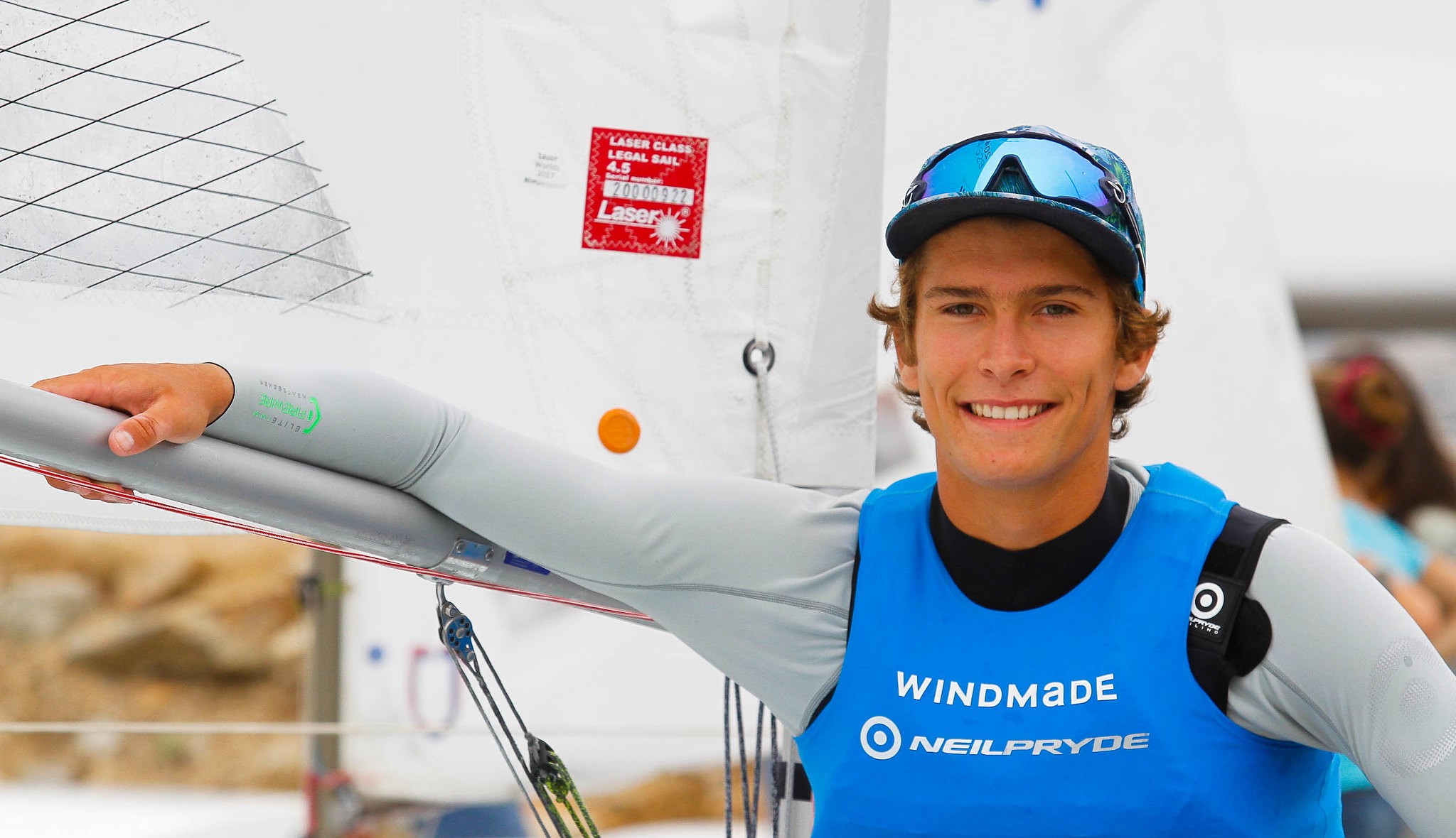 Clemente Seguel ganó medalla de oro en la vela láser de los Panamericanos Junior de Cali 2021