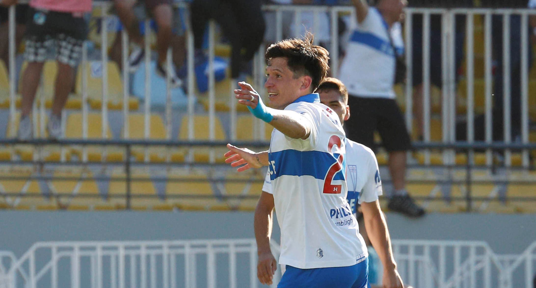 ¡Ahora sí! Alfonso Parot aumentó la ventaja sobre Everton y desató la algarabía de la UC