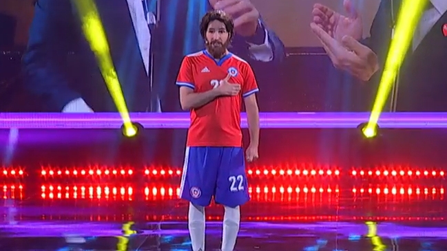 Stefan Kramer la rompió en la Teletón con imitación a Ben Brereton