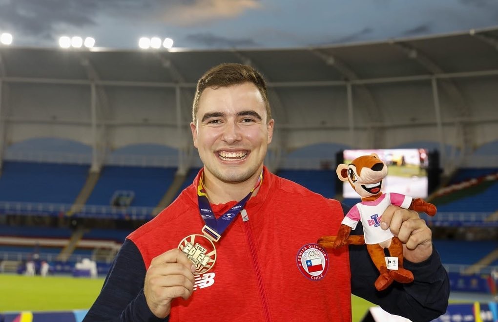 Lucas Nervi conquistó el oro para Chile en los Panamericanos Junior de Cali 2021