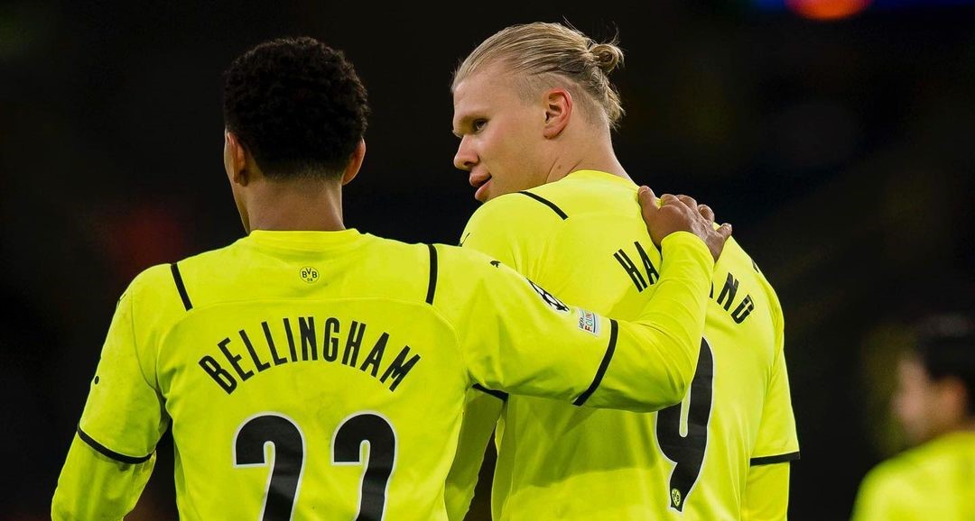 Haaland se lució con dos golazos en la victoria de Borussia Dortmund sobre Besiktas