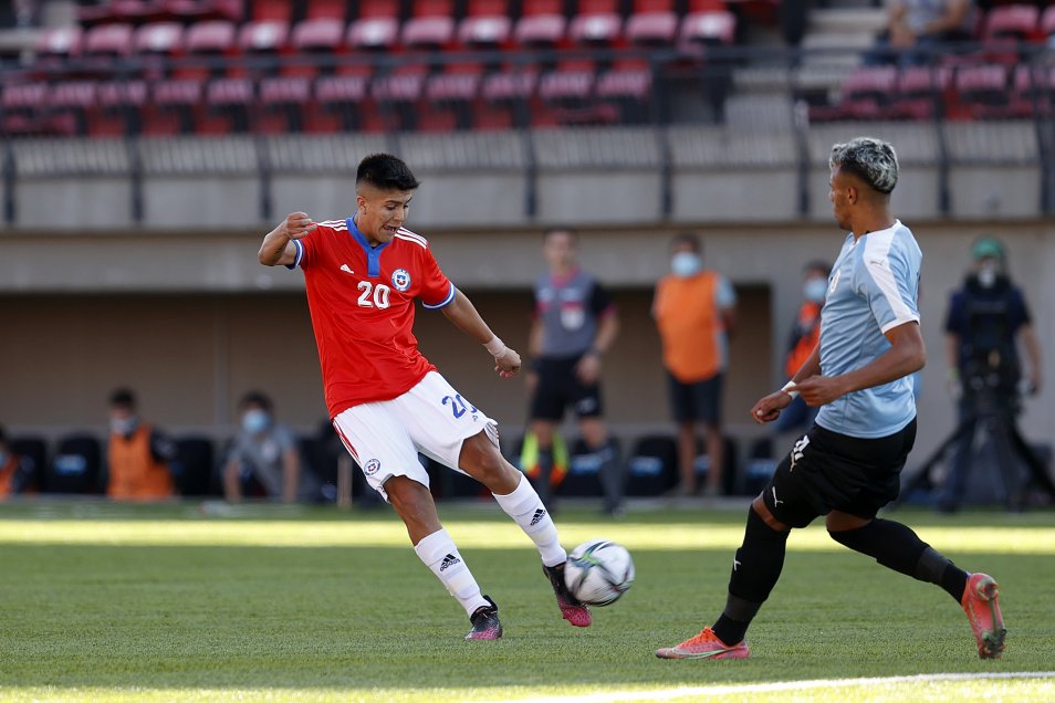 El intenso empate de La Roja Sub 20 y Uruguay en el “Nicolás Chahuán” de La Calera