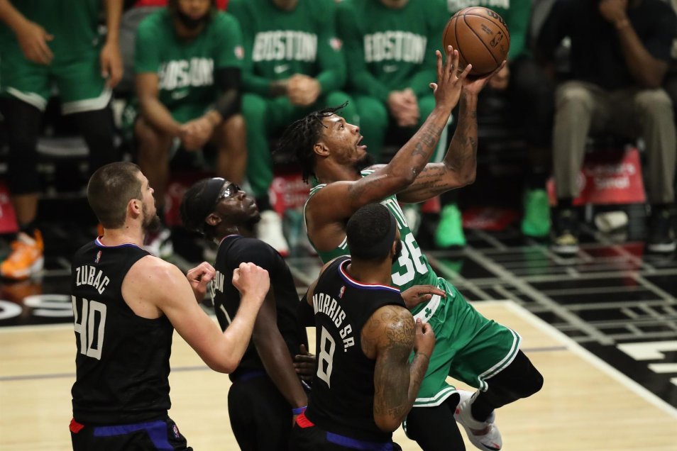 Los Clippers dieron un golpe de autoridad ante los Celtics en Los Angeles
