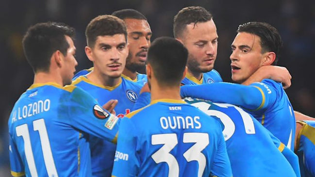 Napoli consiguió sufrido triunfo sobre Leicester City y alcanzó los dieciseisavos de la Europa League