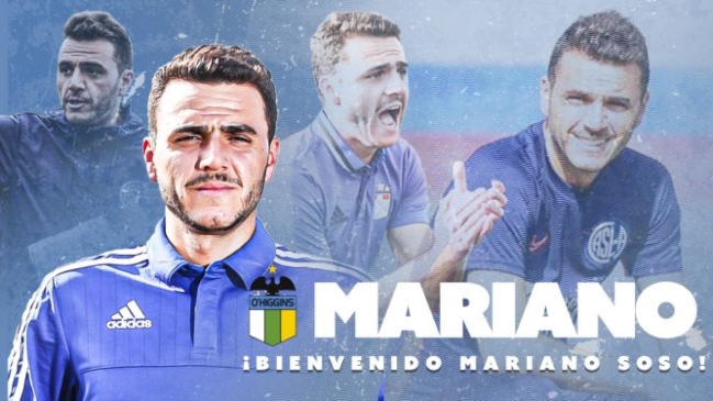 O’Higgins oficializó a Mariano Soso como su nuevo entrenador