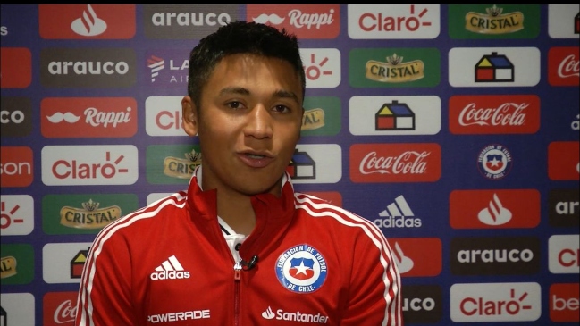 Marcelo Allende: Estoy muy feliz de haber logrado la meta de debutar en La Roja