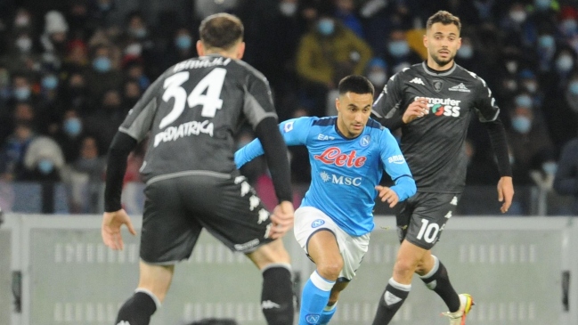 Napoli sufrió amarga caída ante Empoli y se alejó del liderato en la Serie A