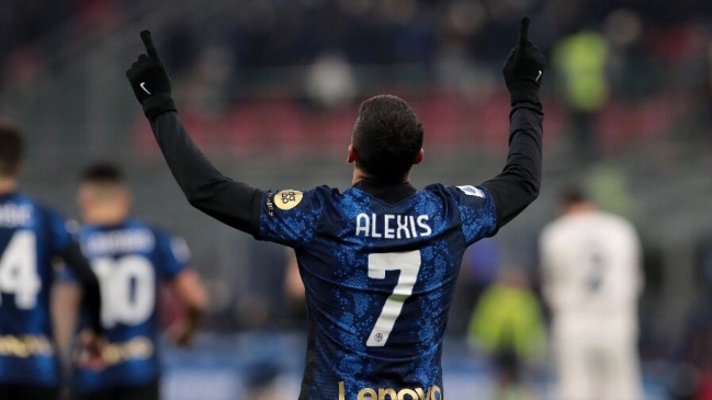 Revive el sólido triunfo de Inter sobre Cagliari con aporte goleador de Alexis Sánchez