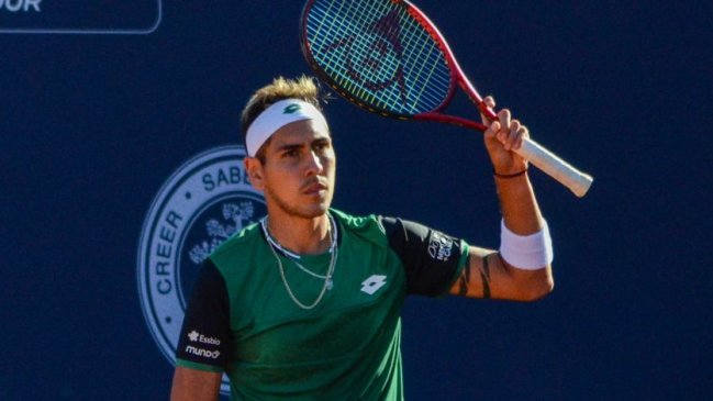 Alejandro Tabilo sufrió leve caída en el ranking de la ATP
