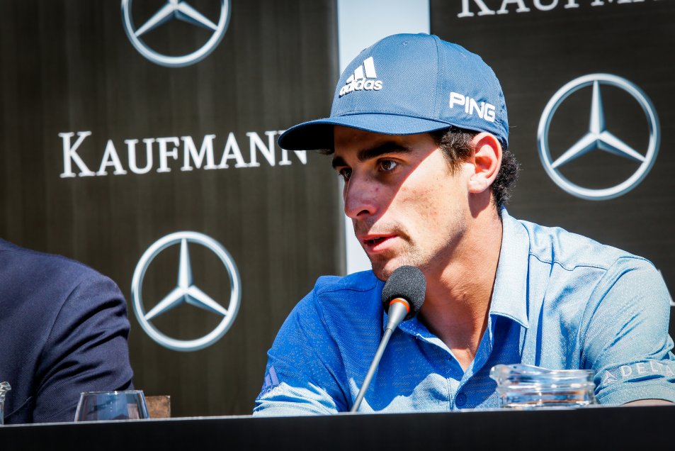 Niemann renovó con uno de sus auspiciadores y atendió a los medios en Hacienda Chicureo