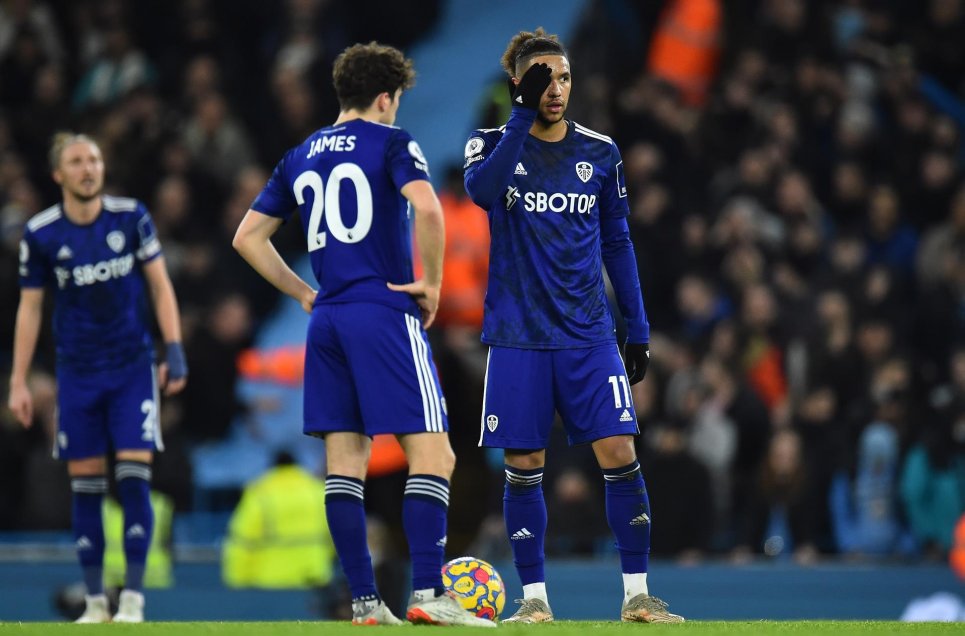 Marcelo Bielsa presenció la peor derrota de su carrera en la caída de Leeds ante Manchester City
