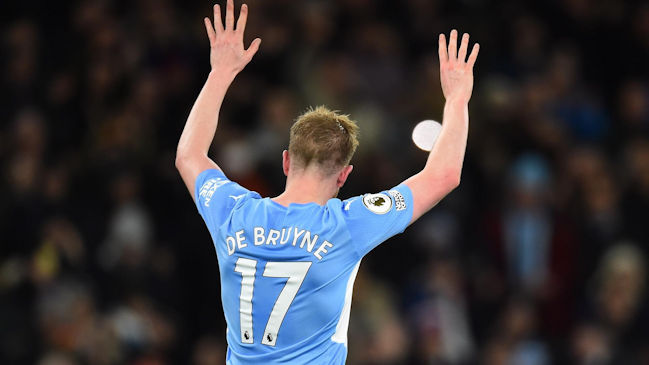 Kevin De Bruyne comandó con doblete la avalancha de goles de Man. City sobre Leeds