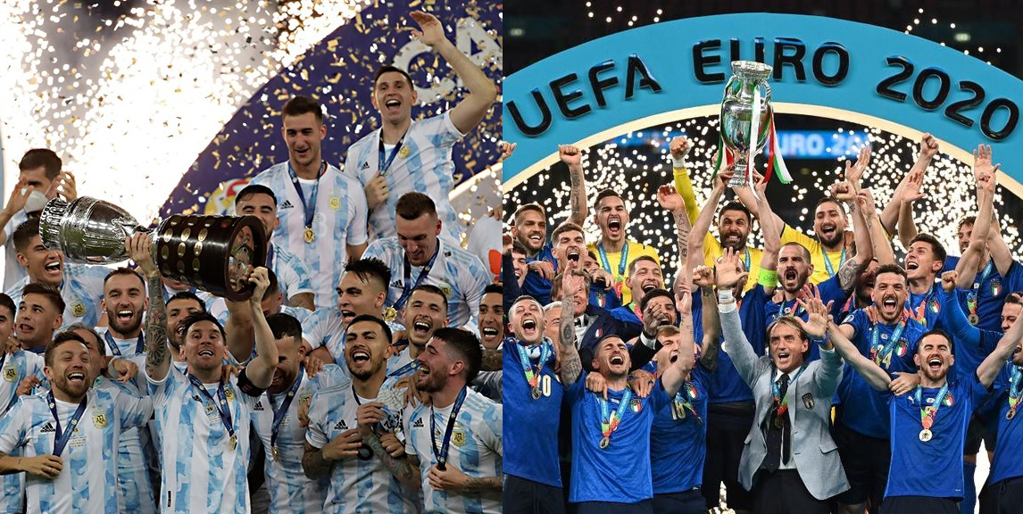 Conmebol y UEFA acordaron fecha y sede para la “Finalísima” entre Argentina e Italia
