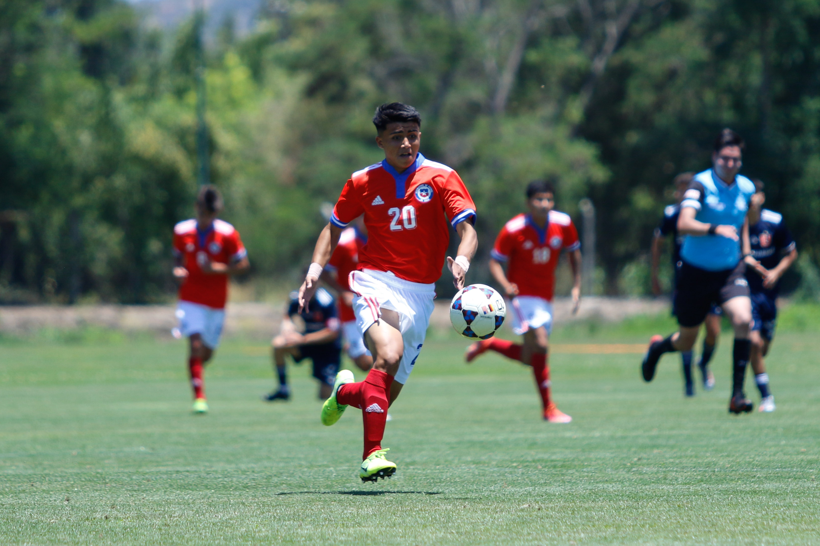 La Roja sub 17 venció en penales a Universidad de Chile en la Copa Capo