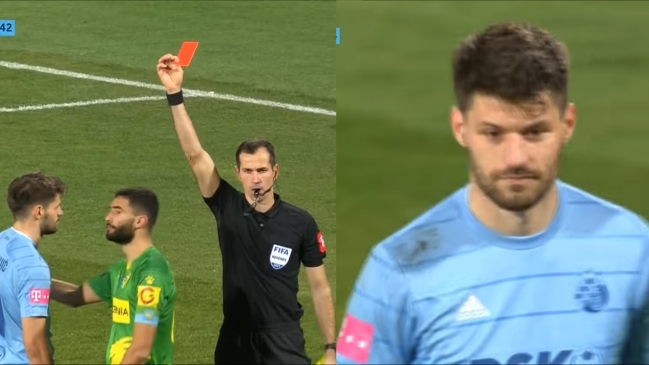 Jugador fue expulsado por la manera en que ejecutó un penal