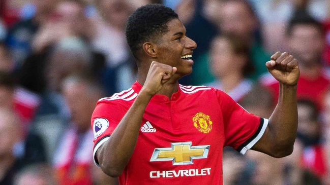 Marcus Rashford también apareció en la órbita de Barcelona