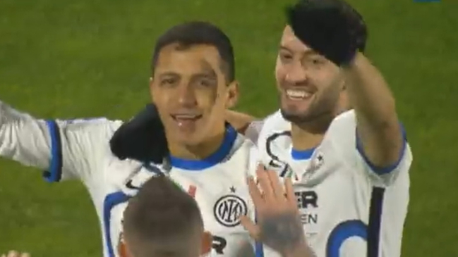 Lo inició y terminó: Alexis Sánchez anotó un golazo en duelo de Inter contra Salernitana