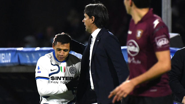 Simone Inzaghi y el golazo de Alexis: Fue una muestra de su técnica y de cómo atacar espacios
