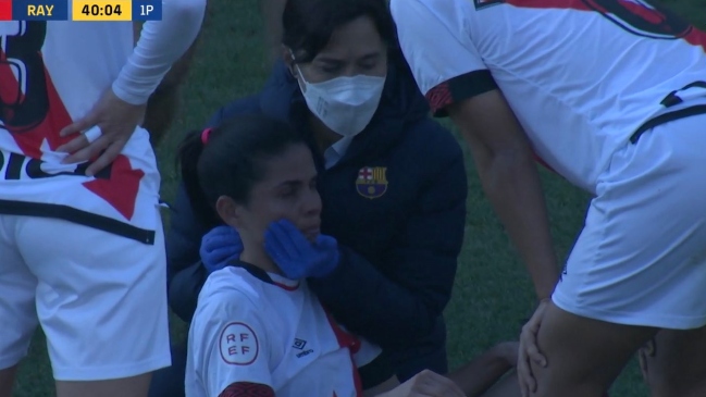¡Otra vez! Jugadoras de Rayo Vallecano debieron ser atendidas por médicos de equipo rival