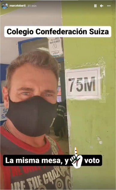 Las figuras ligadas al mundo del deporte que fueron a emitir su sufragio