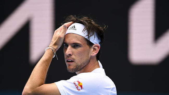 Dominic Thiem se bajó de la ATP Cup y quedó en duda para el Abierto de Australia